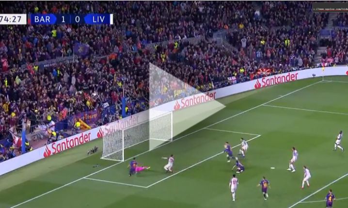 MESSI STRZELA GOLA NA 2-0 Z LIVERPOOLEM! [VIDEO]